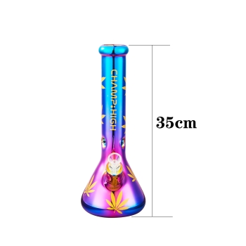 Glas-Bong CHAMP HIGH RAINBOW LEAF ca. 35cm